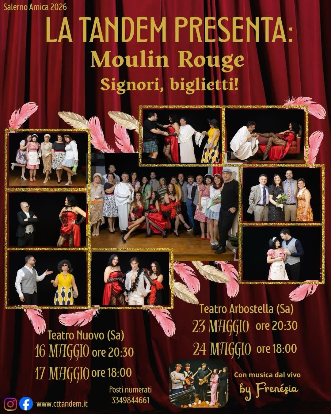 Locandina 'Così parlò Bellavista' messa in scena dalla Compagnia Teatro Tandem di Salerno